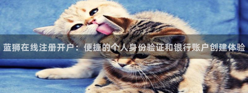 卧龙娱乐体育平台登录入口：蓝狮在线注册开户：便捷的个人身份验证和银行账户创建体验